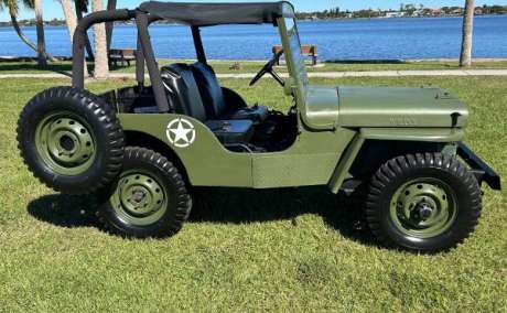 Jeep Willys 1947 WW2 ERA